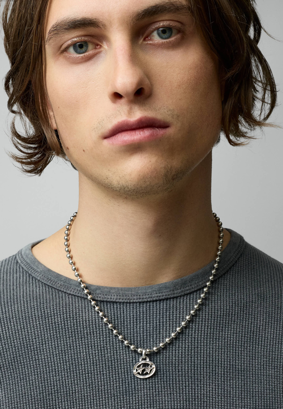 Twojeys Icon Ball Necklace #1 Silver