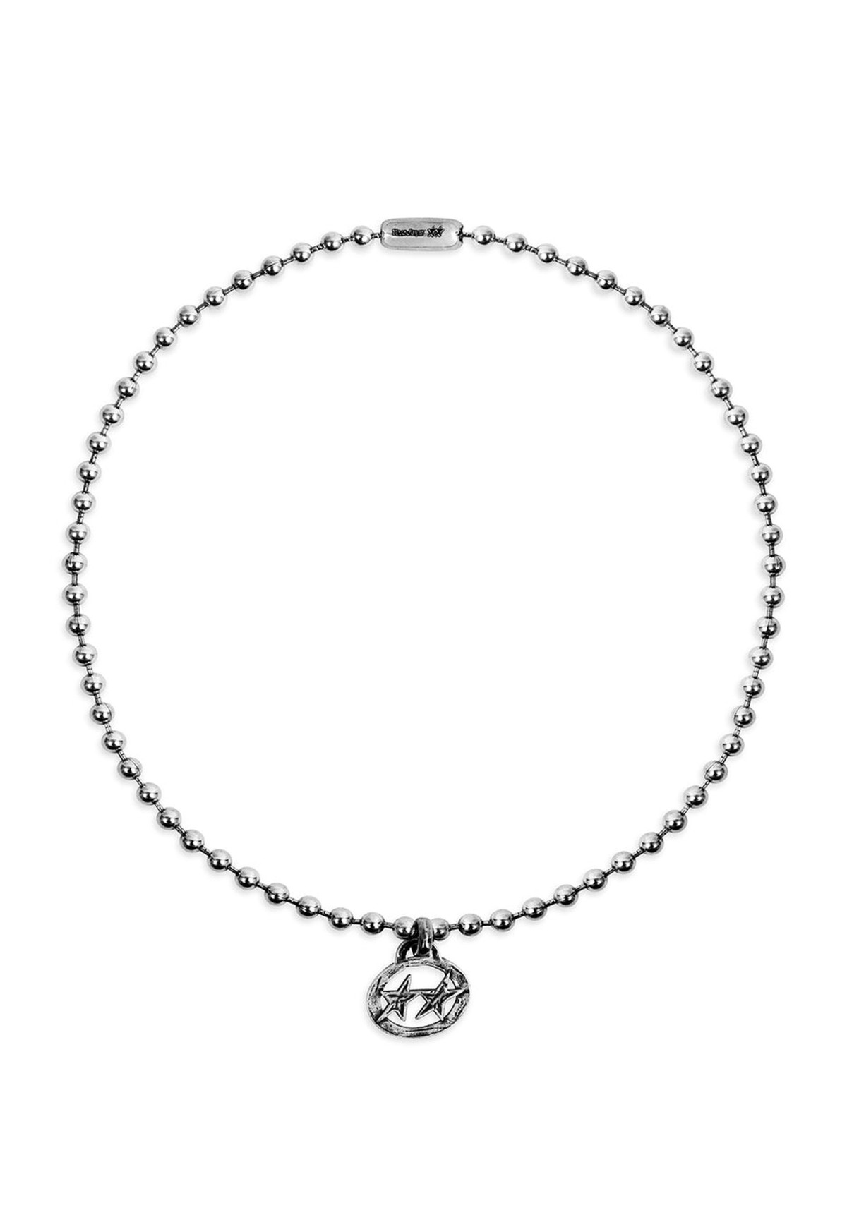 Twojeys Icon Ball Necklace #1 Silver