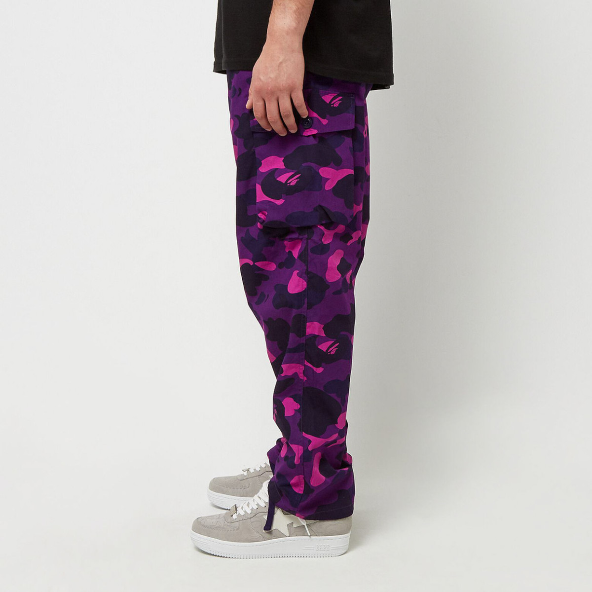 BAPE® Color Camo 6 Pocket Pants Purple