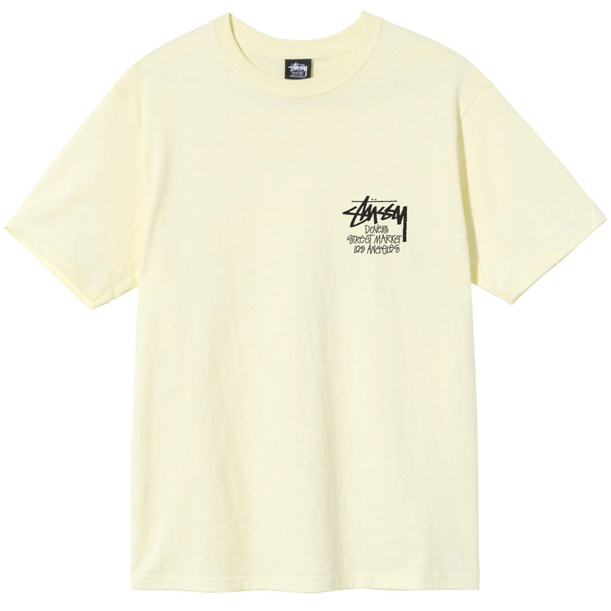 Stussy x DSM Los Angeles Tee Pale Yellow