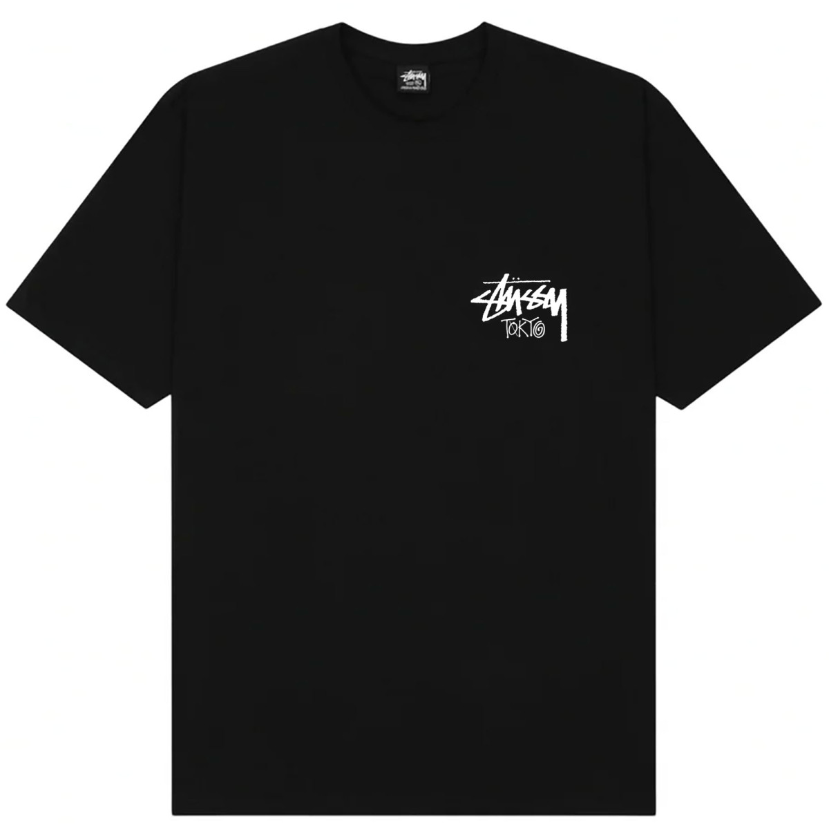 Stussy Stock Tokyo Tee Black