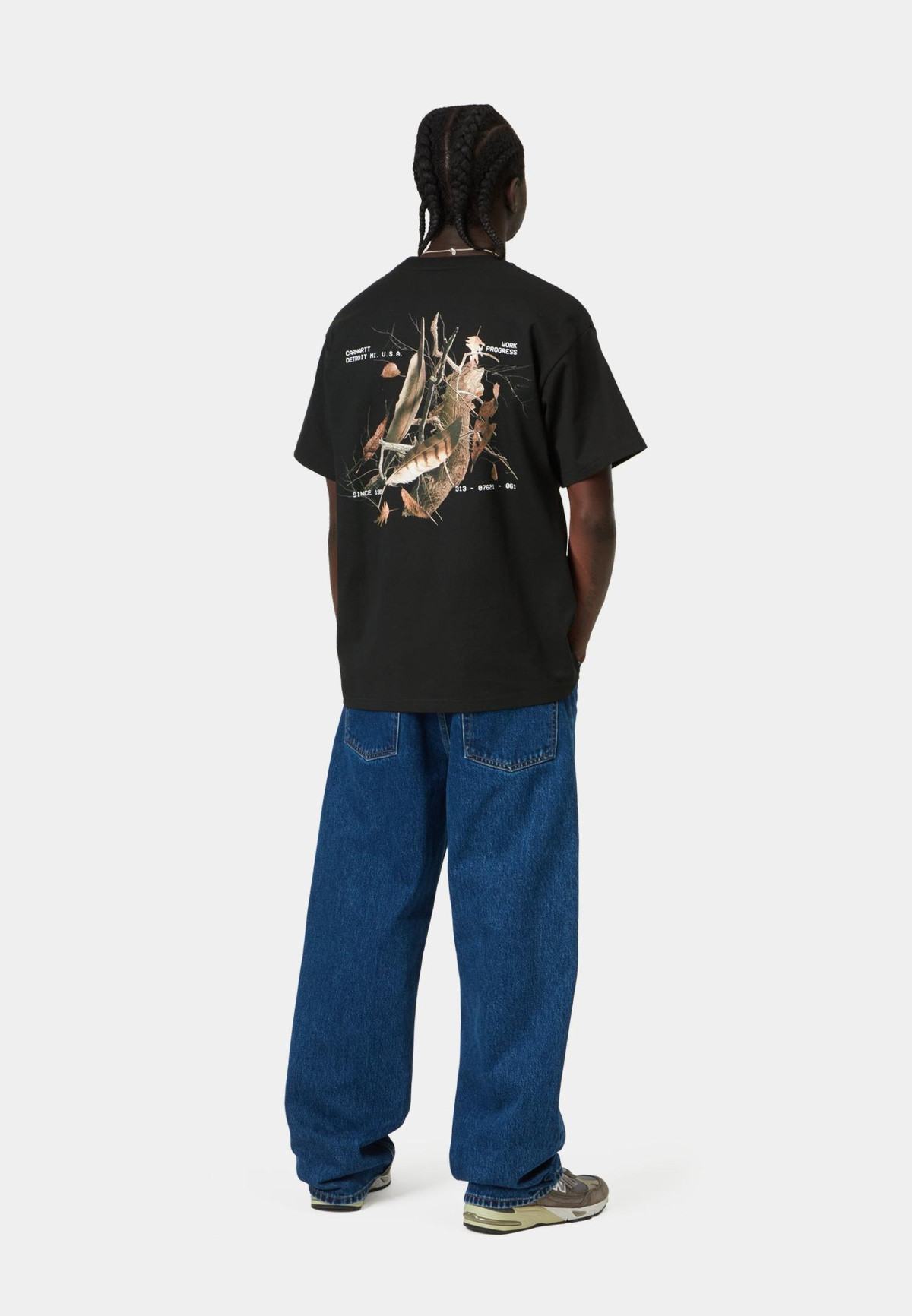 Carhartt WIP S/S Feather Progress T-Shirt Black