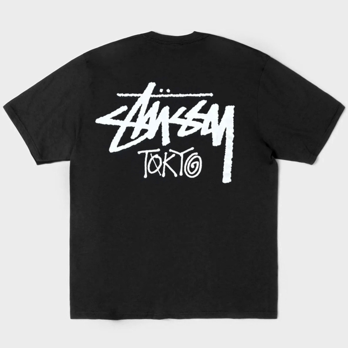 Stussy Stock Tokyo Tee Black