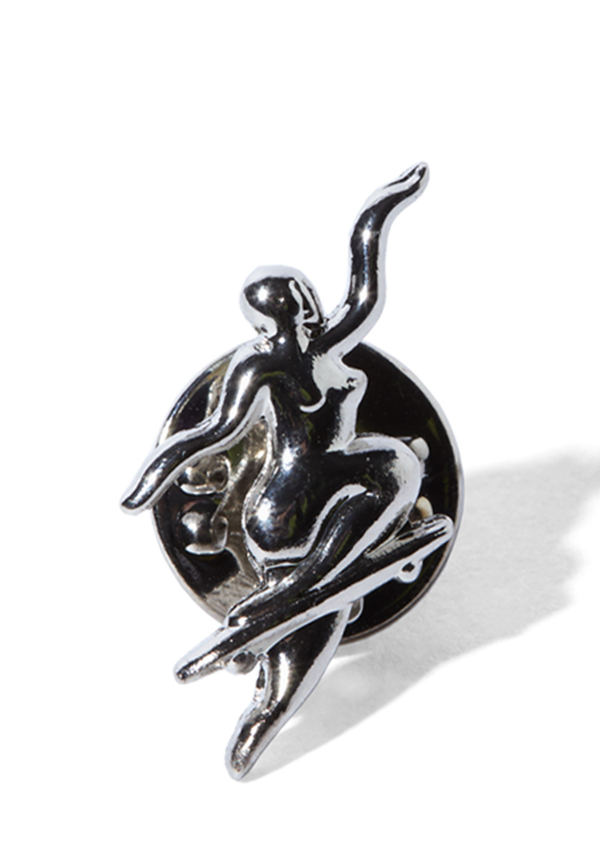 Polar Skate Co. No Complies Forever Silver Pin