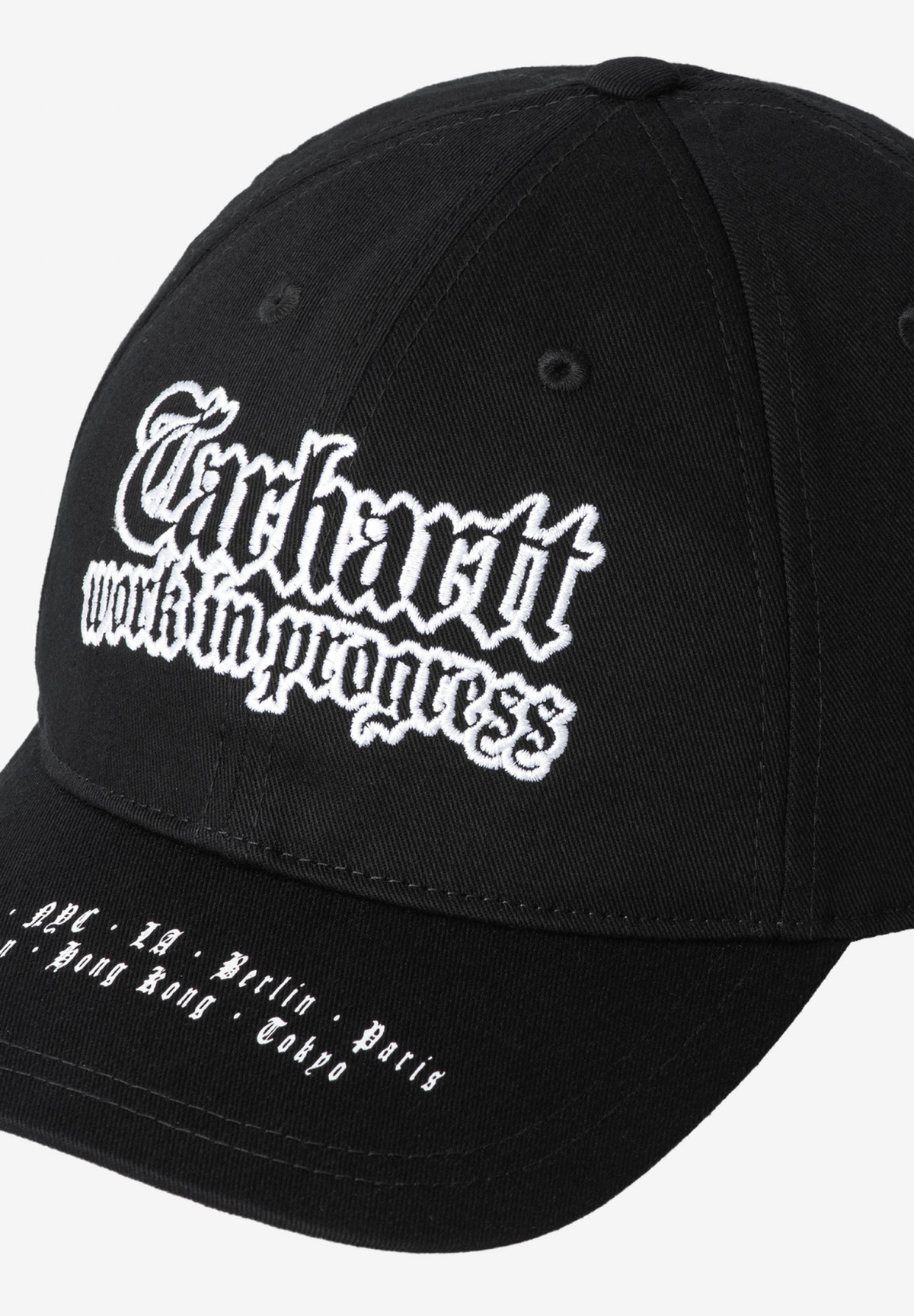 Carhartt WIP World Tour Cap Black / White