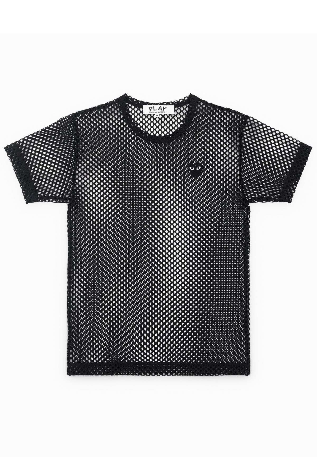 PLAY COMME des GARCONS Mesh T-Shirt Black