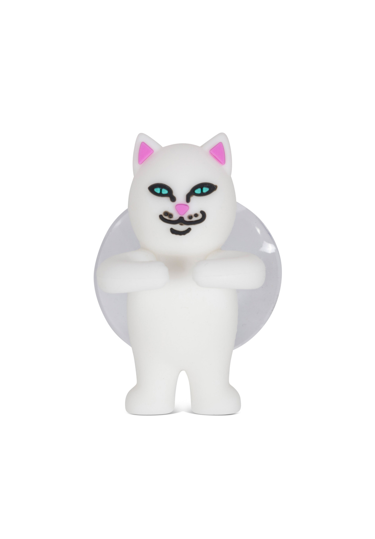 RipNDip Lord Nermal Toothbrush Holder White