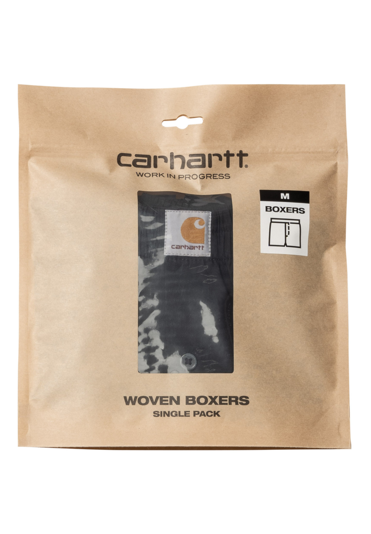 Carhartt WIP Cotton Boxer Black