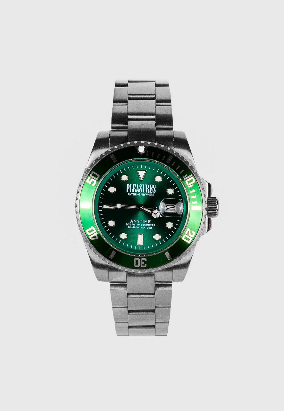 Pleasures Anytime Watch Green/Gold