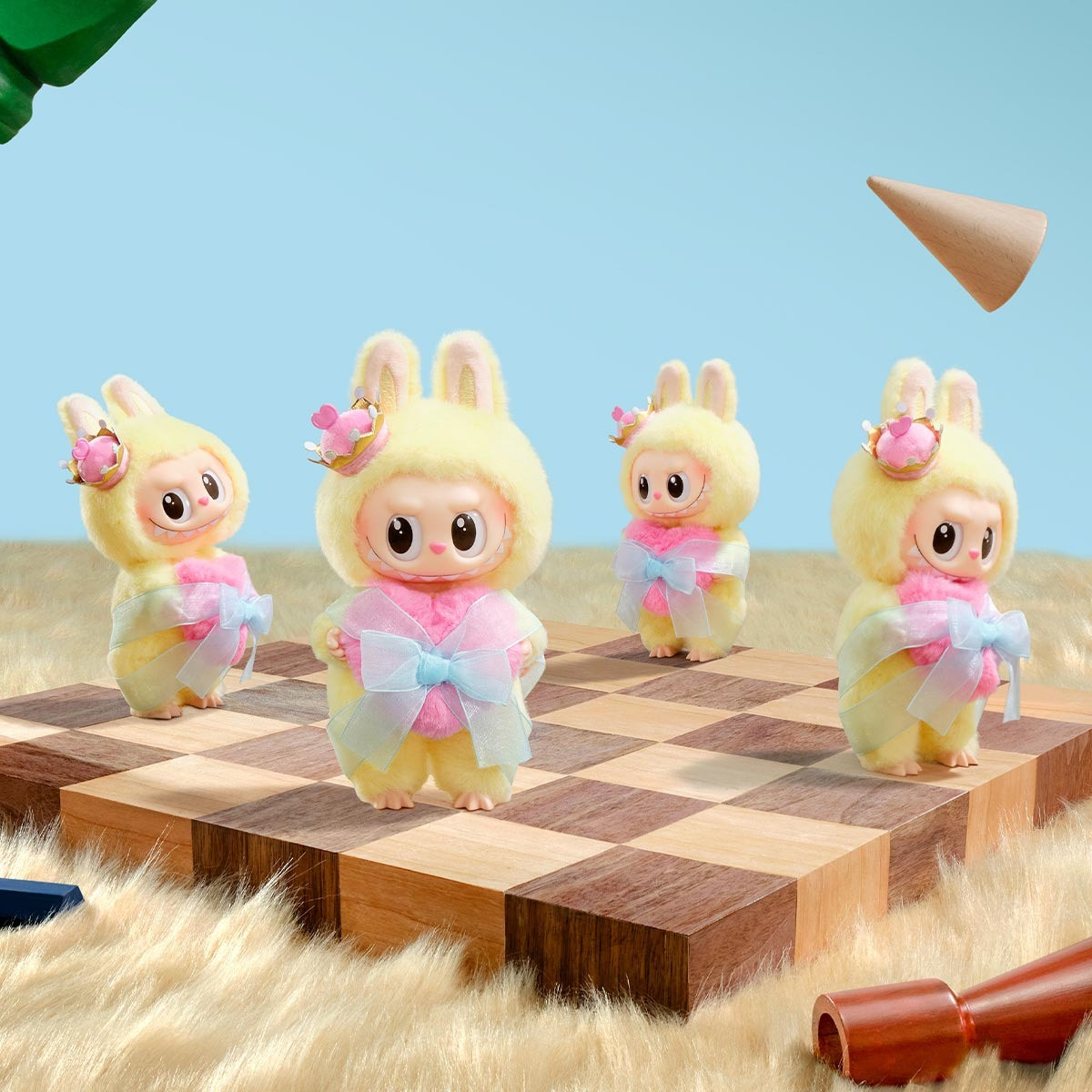 Labubu The Monsters Let's Checkmate Series-Vinyl Plush Hanging