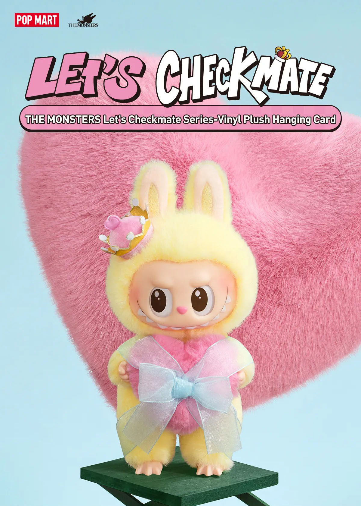 Labubu The Monsters Let's Checkmate Series-Vinyl Plush Hanging