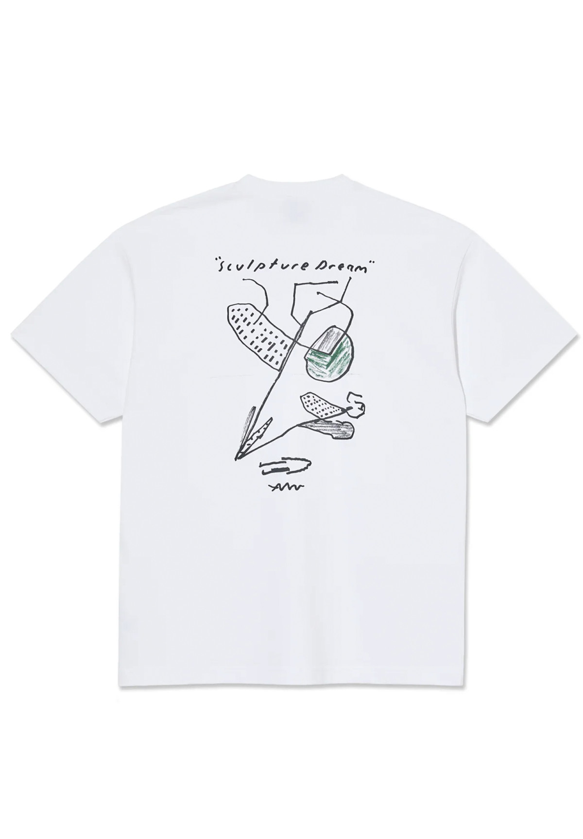 Polar Skate Co. Sculpture Dream Tee White