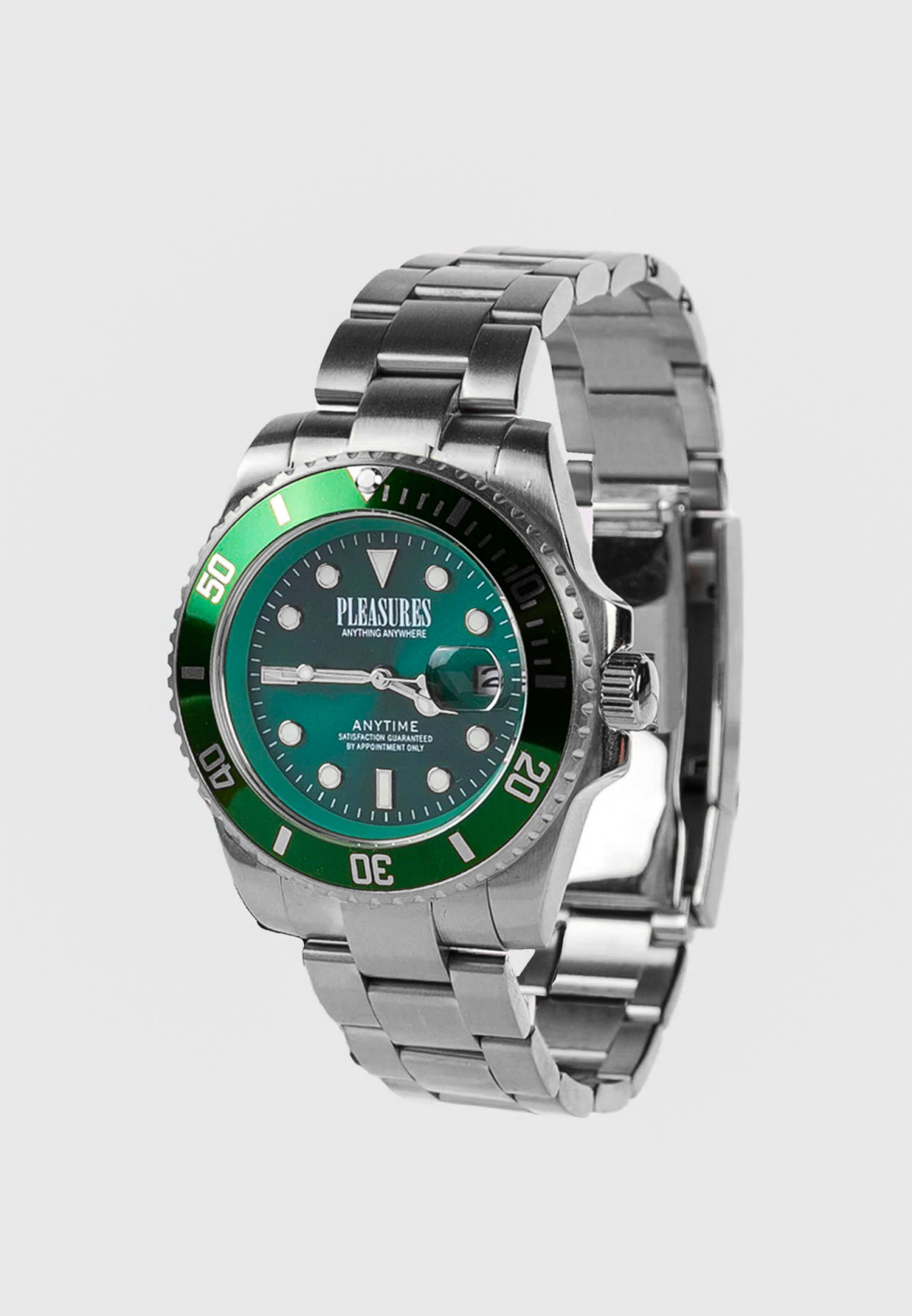 Pleasures Anytime Watch Green/Gold