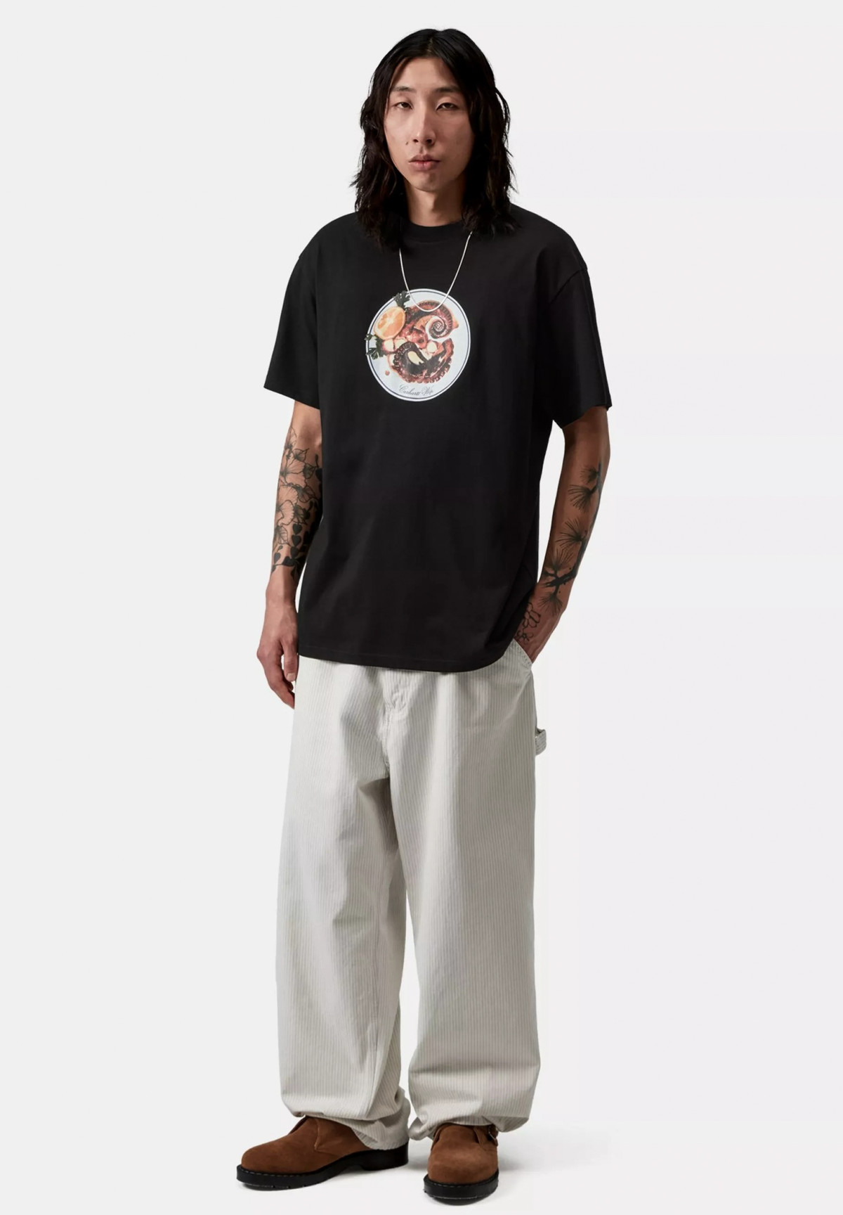 Carhartt WIP S/S Octopus T-Shirt Black