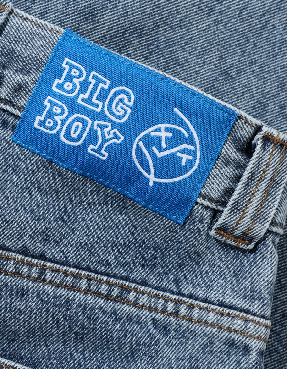 Polar Skate Co. Big Boy Shorts Heavy Washed Blue