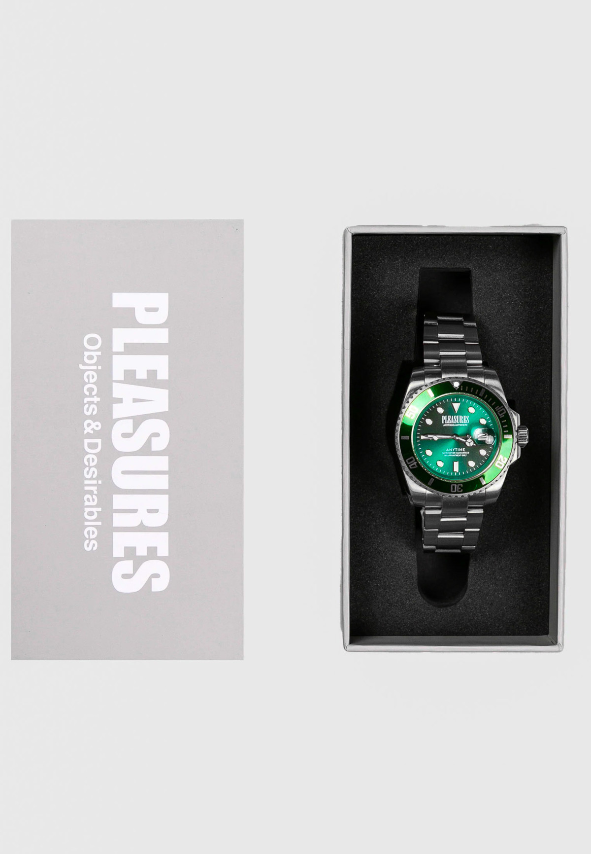 Pleasures Anytime Watch Green/Gold