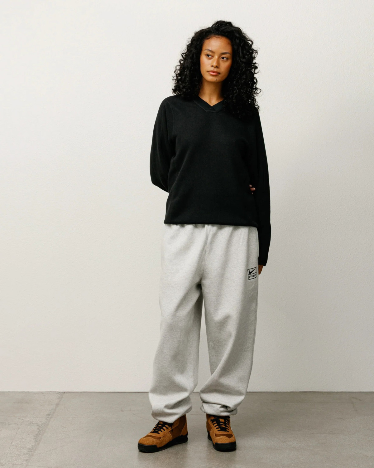 Stussy x Nike Thermal Pullover Black