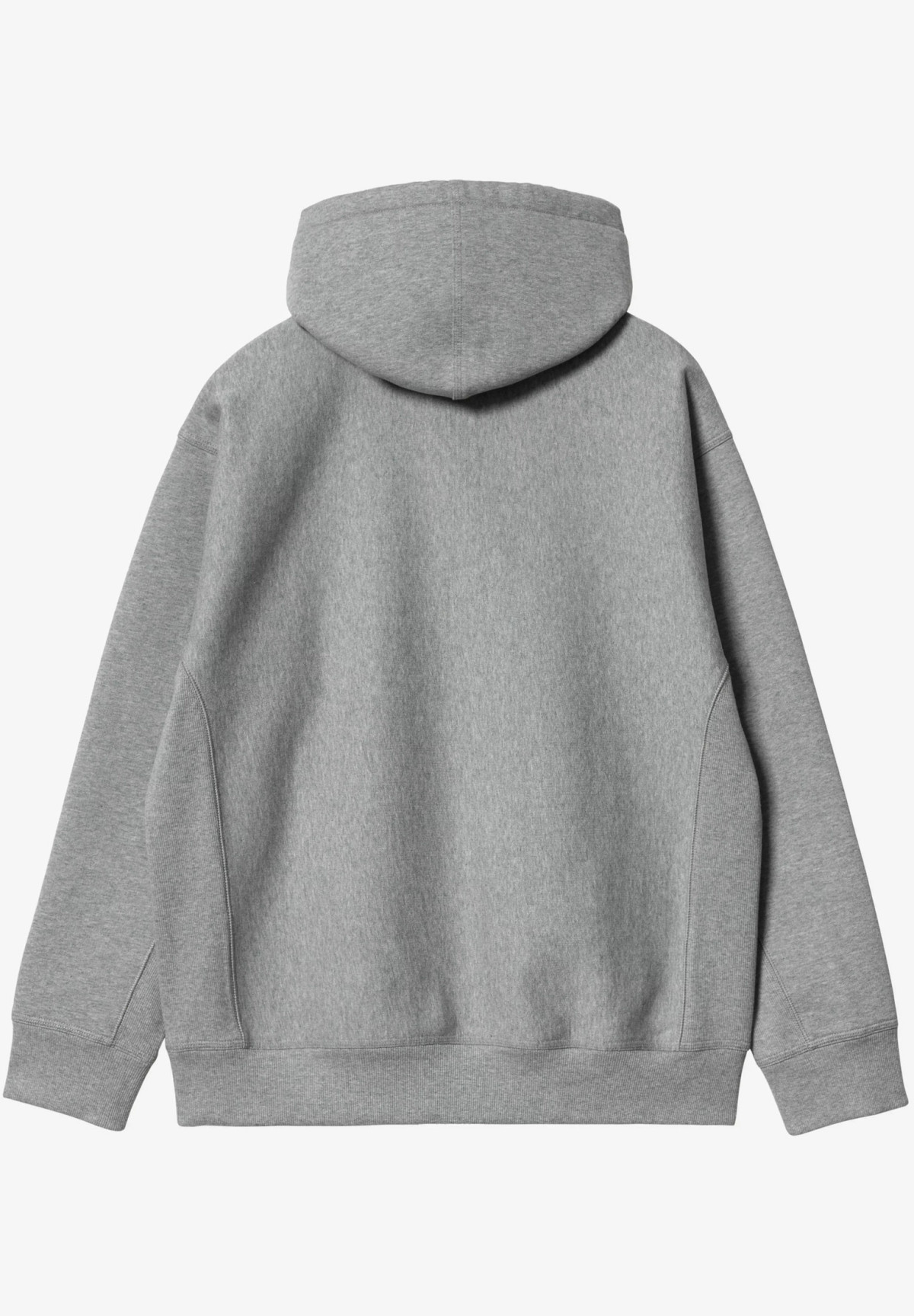Carhartt WIP Hooded American Script Sweat Grey Heather