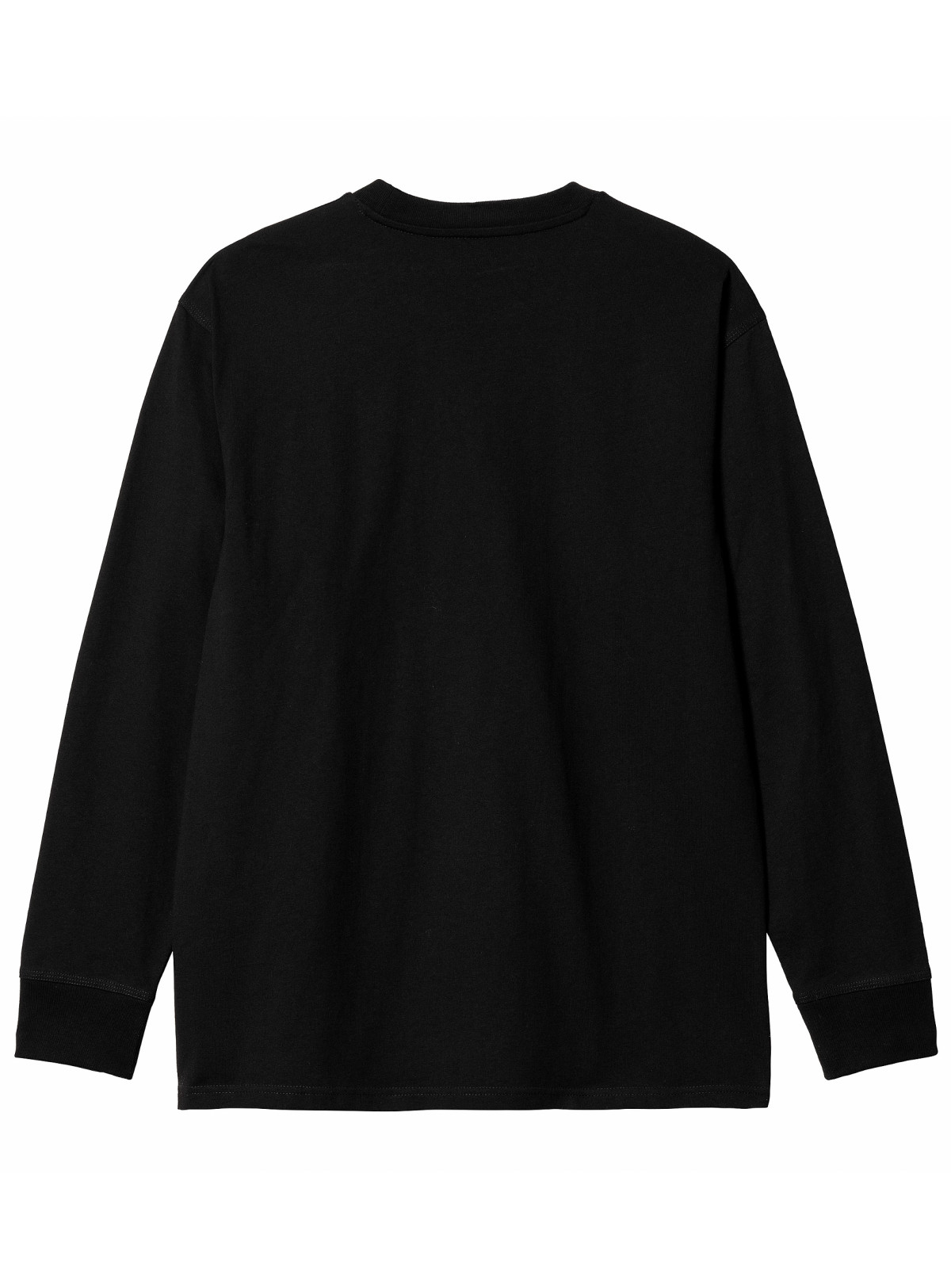 Carhartt WIP L/S American Script T-Shirt Black