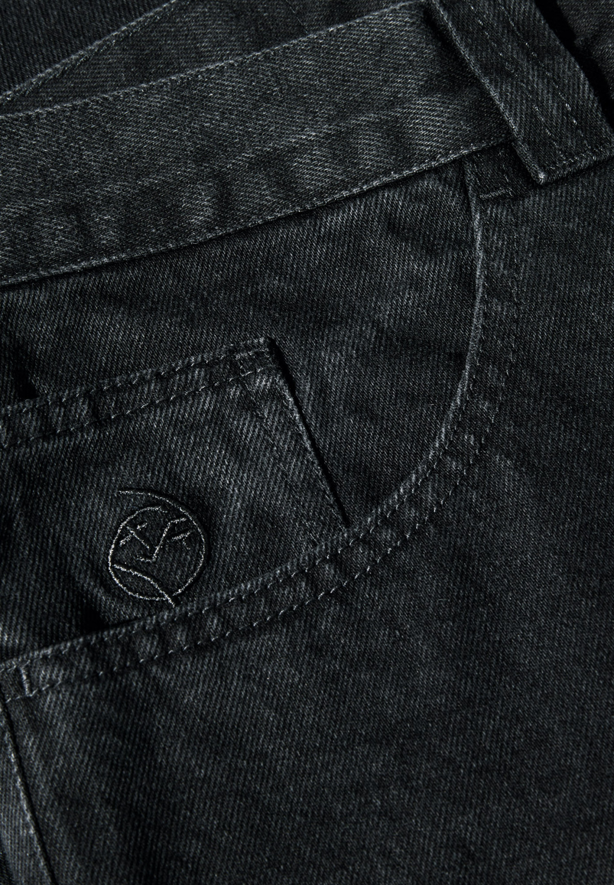 Polar Skate Co. Big Boy Jeans Pitch Black