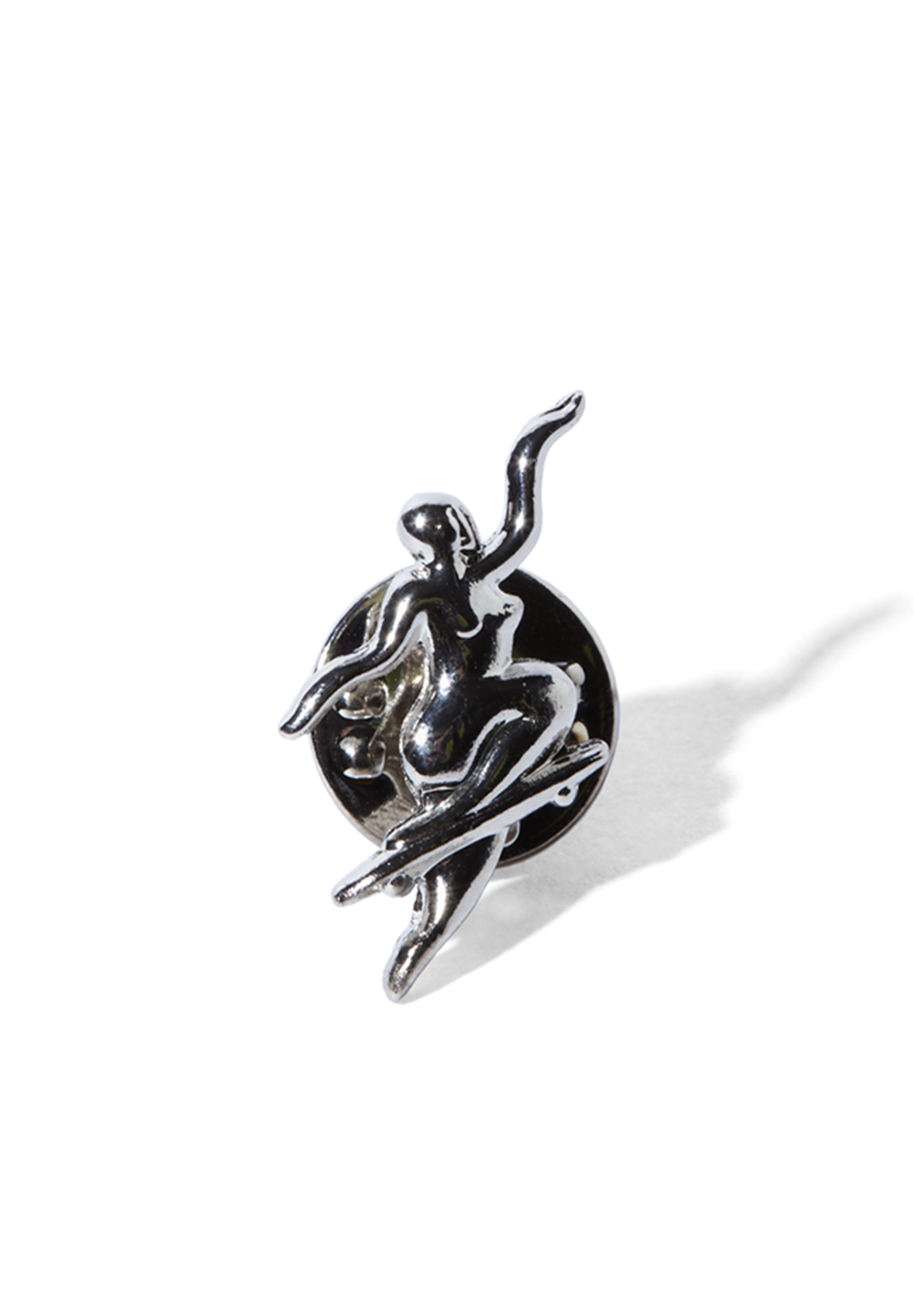 Polar Skate Co. No Complies Forever Silver Pin