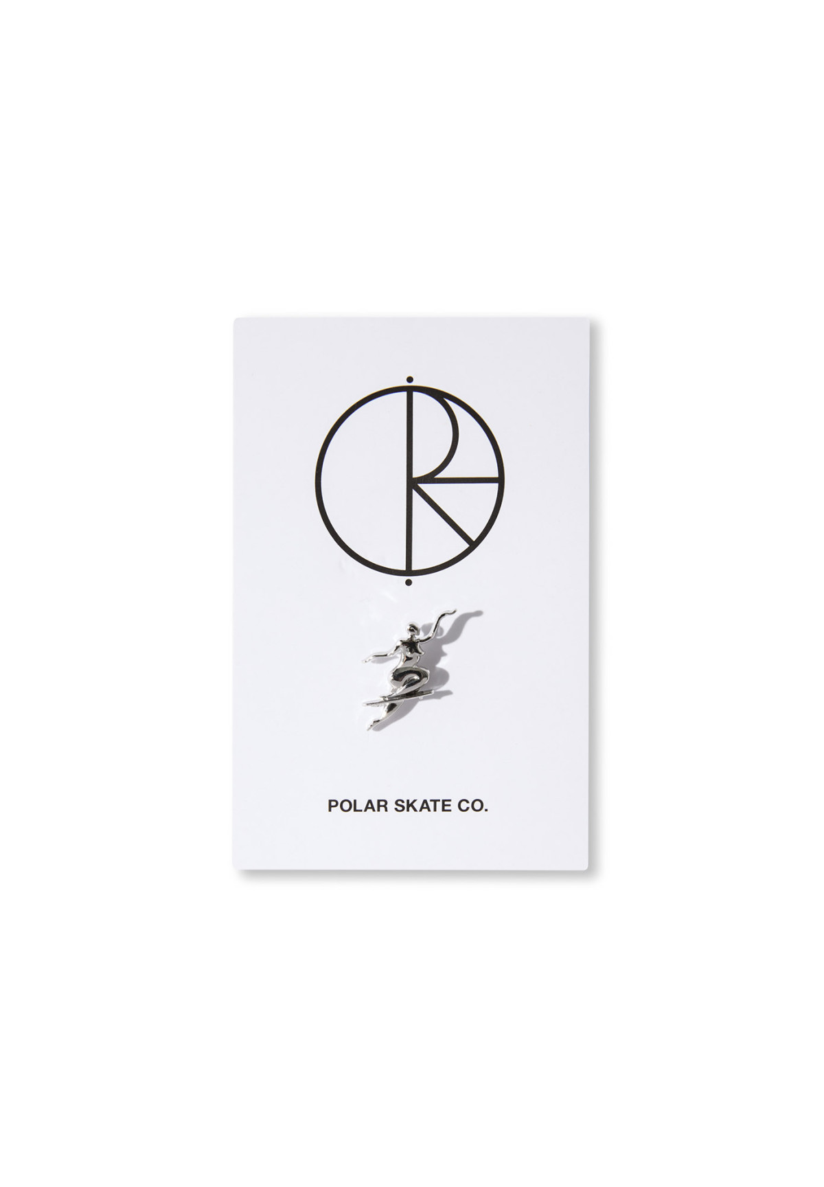 Polar Skate Co. No Complies Forever Silver Pin
