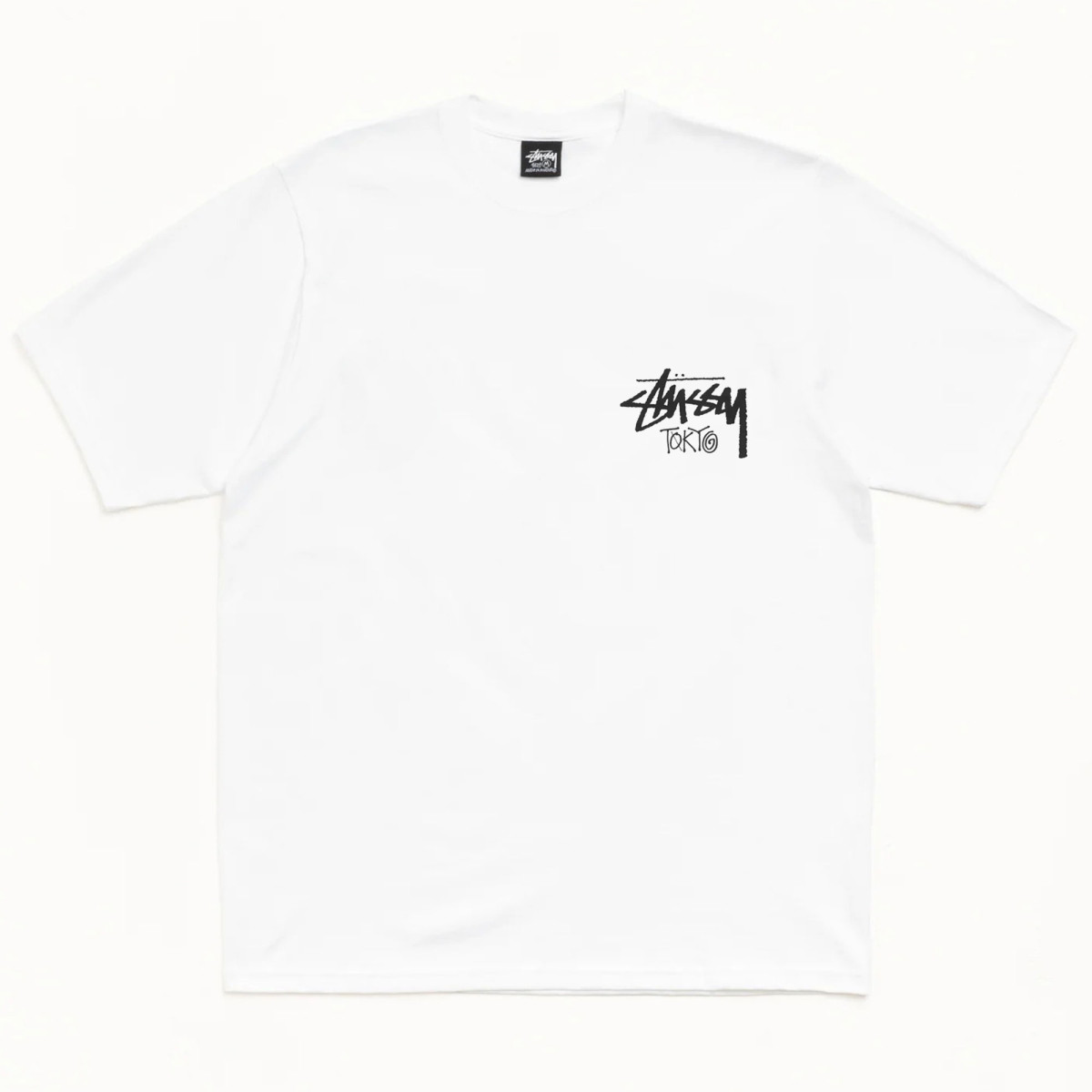 Stussy Stock Tokyo Tee White