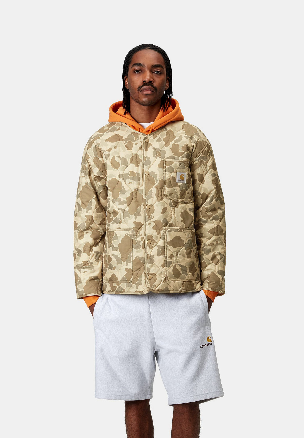Carhartt WIP Skyton Liner Jacket Camo Duck Desert