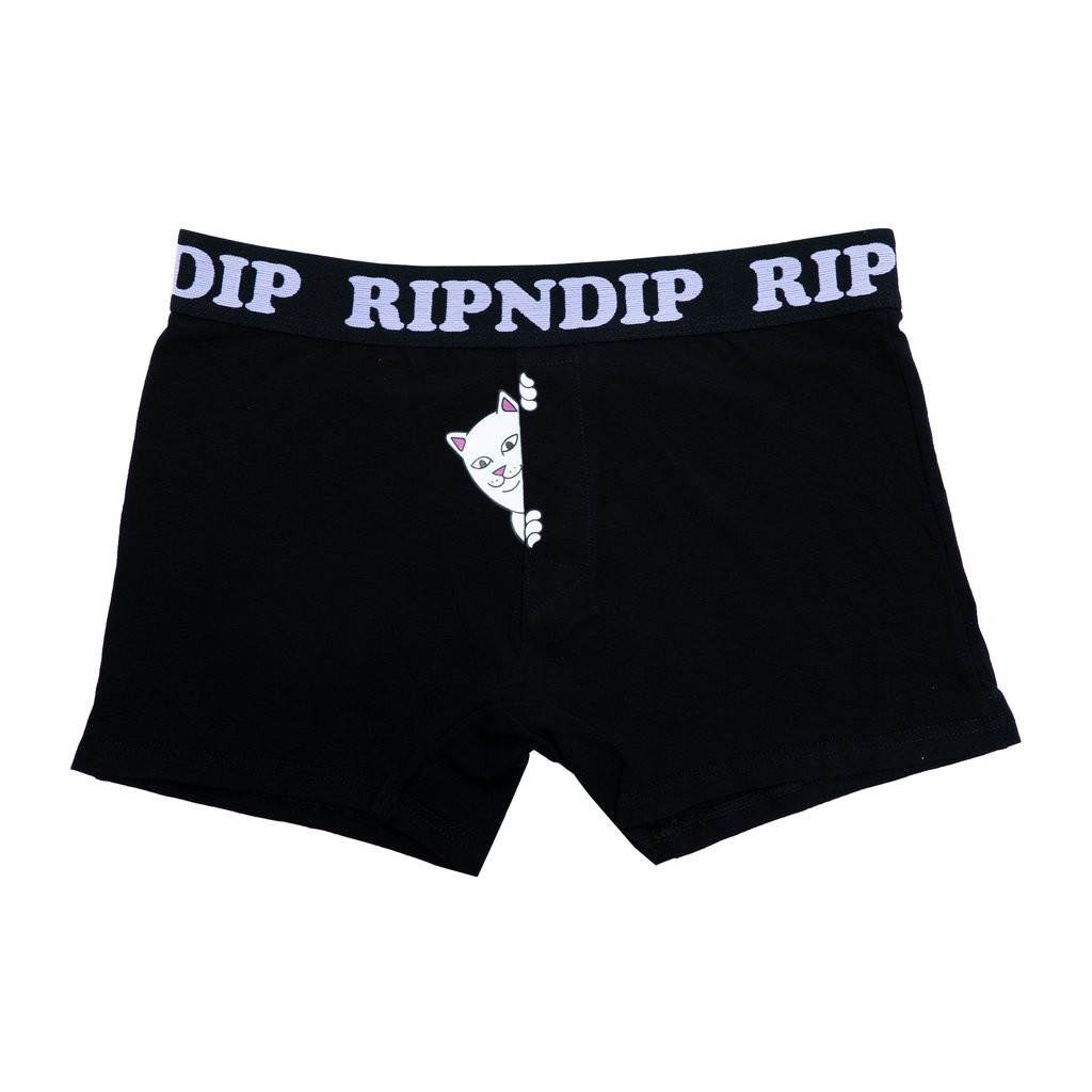 RipNDip Peek A Nermal Boxers Black
