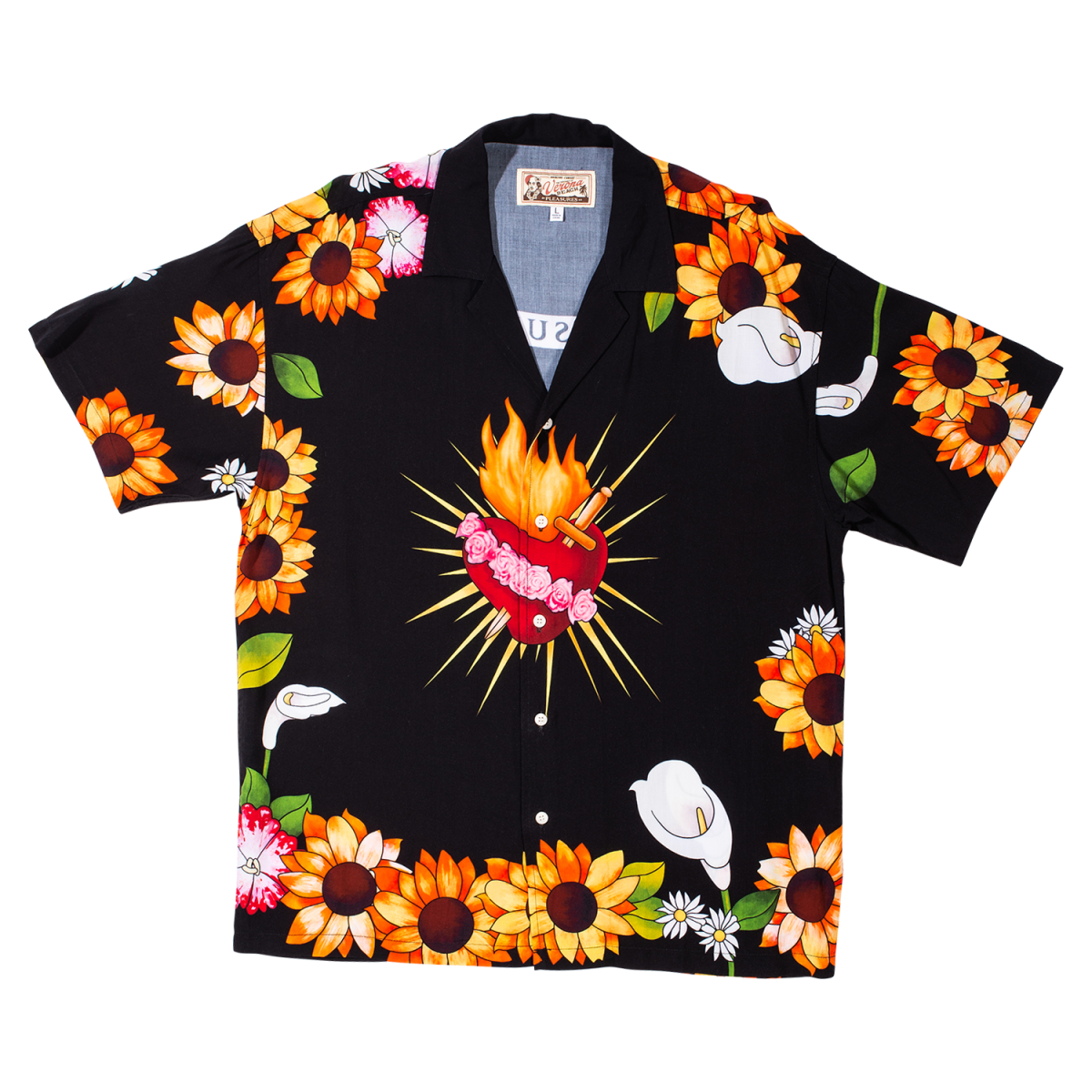 Pleasures Gangster SS Button Up Black