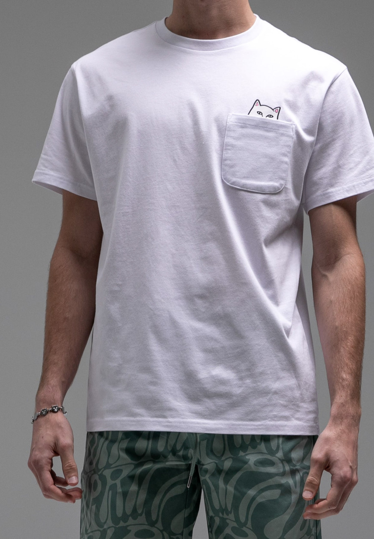 RipNDip Lord Nermal Pocket Tee White