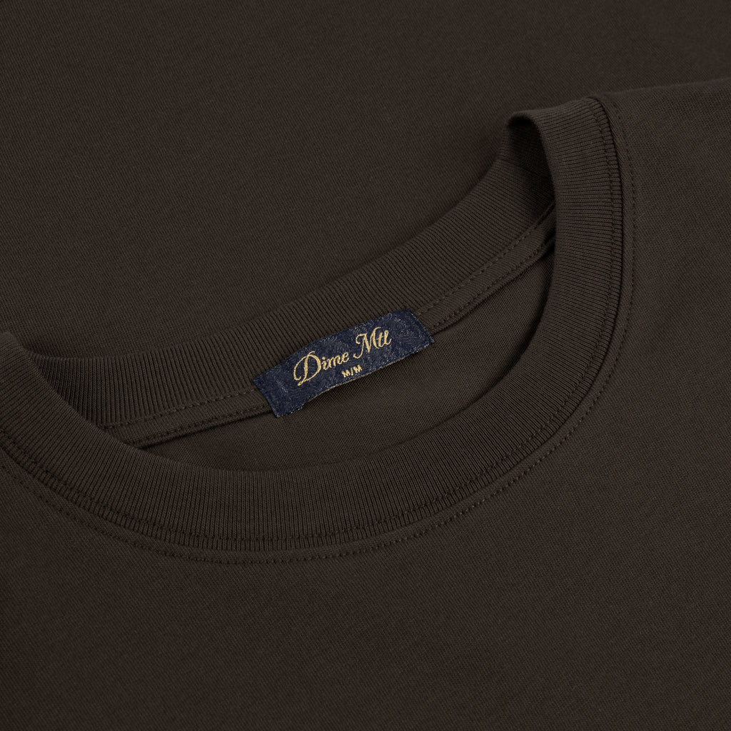 Dime Cursive T-Shirt Vintage Black