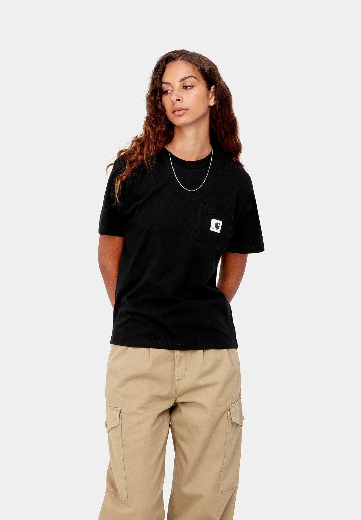 Carhartt WIP W' S/S Pocket T-Shirt Black