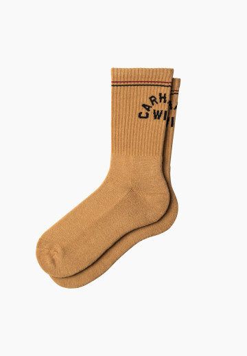 Carhartt WIP Arch Script Socks WIP Dusty H / Black