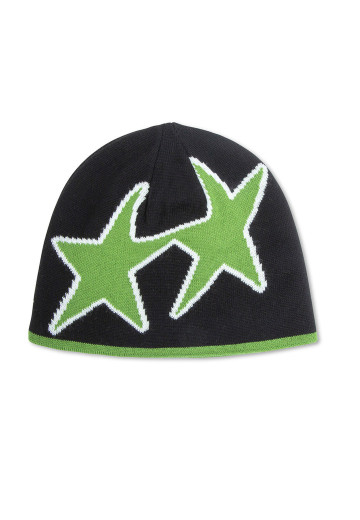 Twojeys Reversible Icon Black/Green Beanie Black/Green