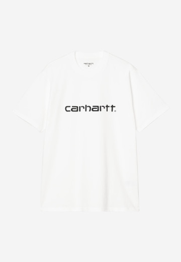Carhartt WIP S/S Script T-Shirt White / Black