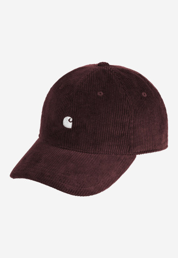 Carhartt WIP Harlem Cap Amarone / White