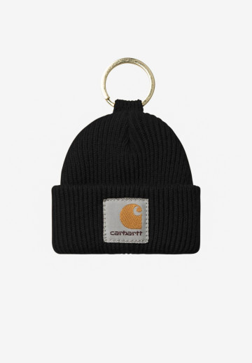 Carhartt WIP Mini Watch Hat Keychain Black