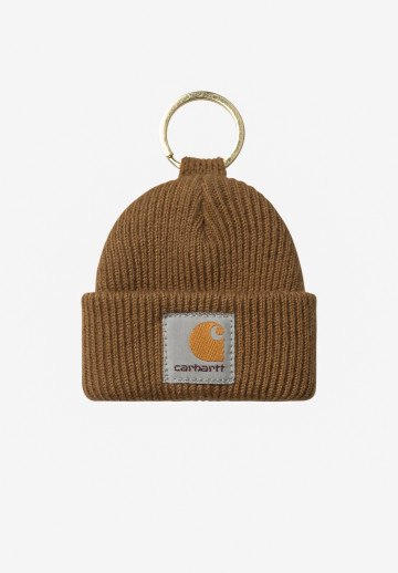 Carhartt WIP Mini Watch Hat Keychain Hamilton Brown
