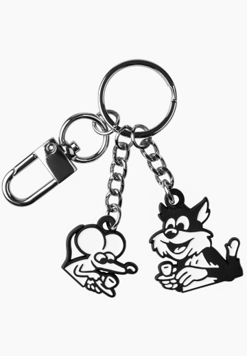 Carhartt WIP Coffee Break Keychain Black / White