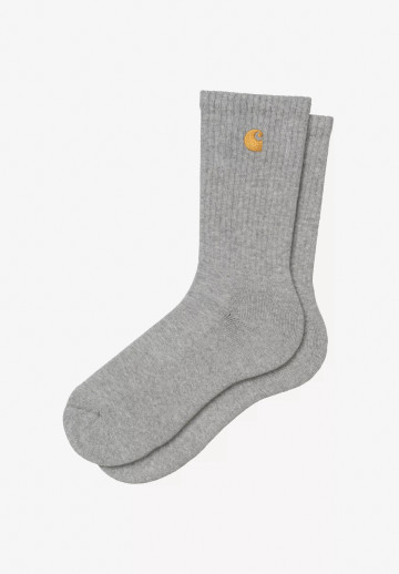 Carhartt WIP Chase Socks Grey Heather / Gold