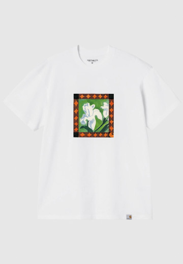 Carhartt WIP S/S Julia Klenovsky T-Shirt White
