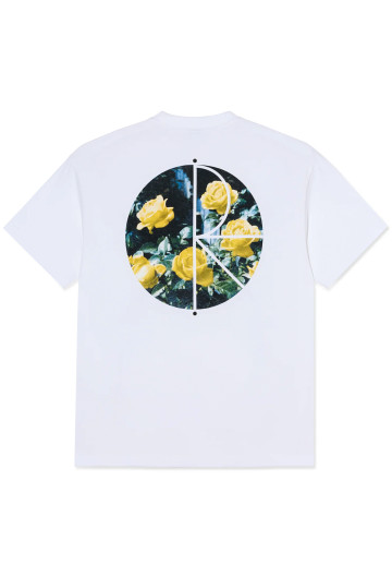 Polar Skate Co. Fill Logo Märtas Roses Tee White
