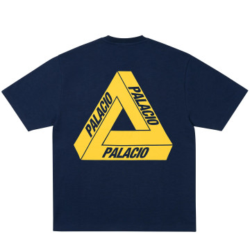 Palace Tri Lingual T-Shirt Navy