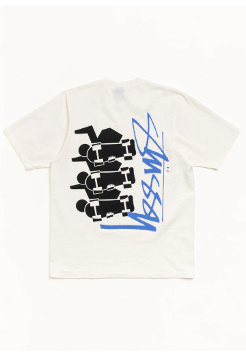 Stussy Skate Stack Tee Pigment Dyed Natural