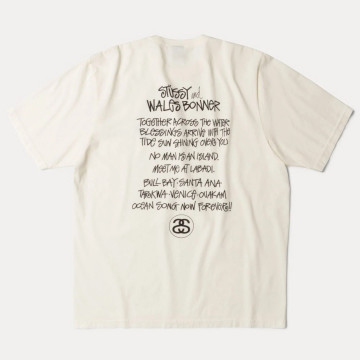 Stussy x Wales Bonner Ocean Song Tee Ivory