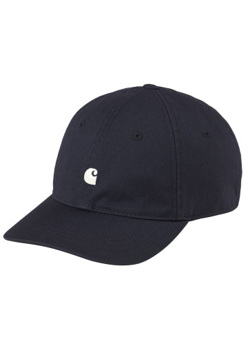 Carhartt WIP Madison Logo Cap Dark Navy / White