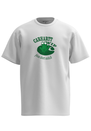 Carhartt WIP S/S Dont Snitch T-Shirt White