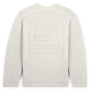 Stussy x Nike L/S Knit Jersey Light Bone