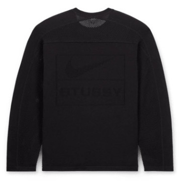Stussy x Nike L/S Knit Jersey Black